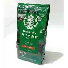 Кава в зернах Старбакс Starbucks Pike Place, 200 г.