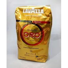 Кава в зернах Lavazza Qualita Oro, 500 г.